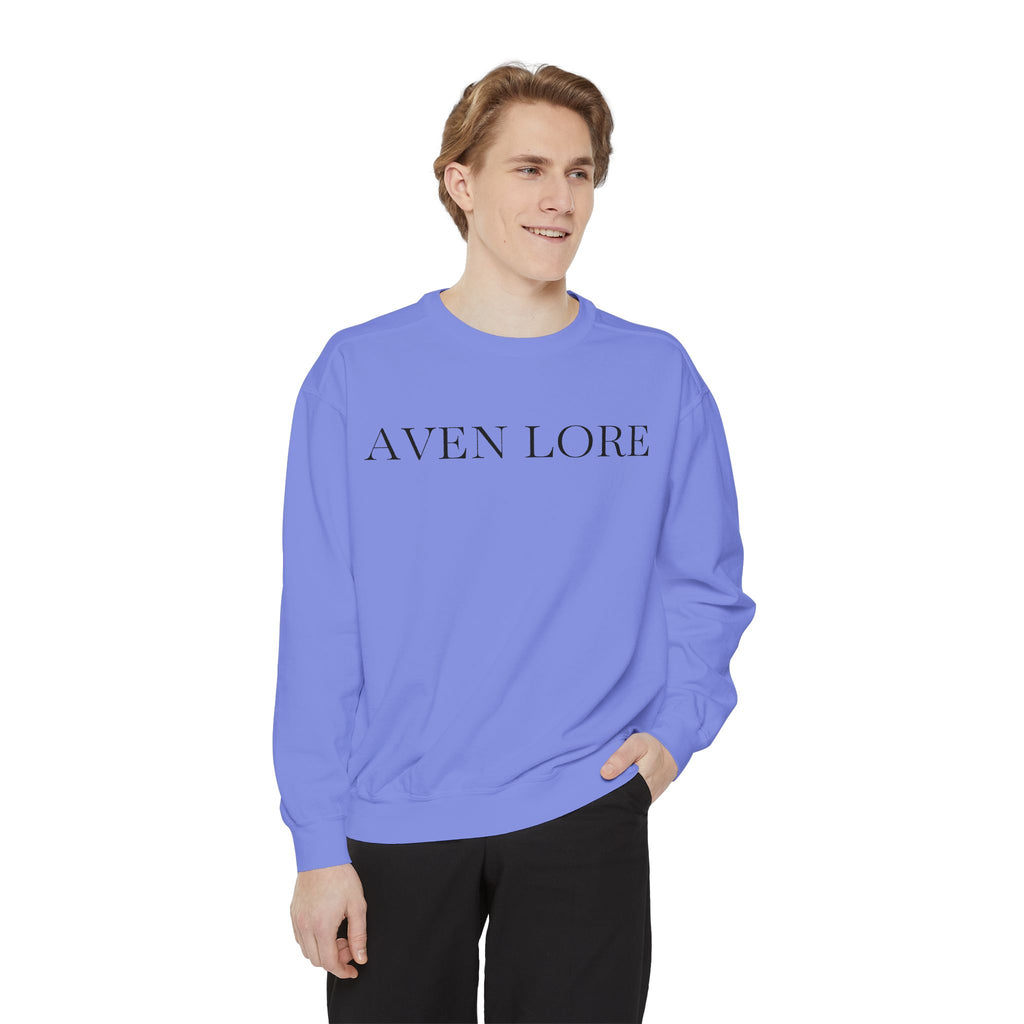 Aven Lore Floral Logo Sweatshirt