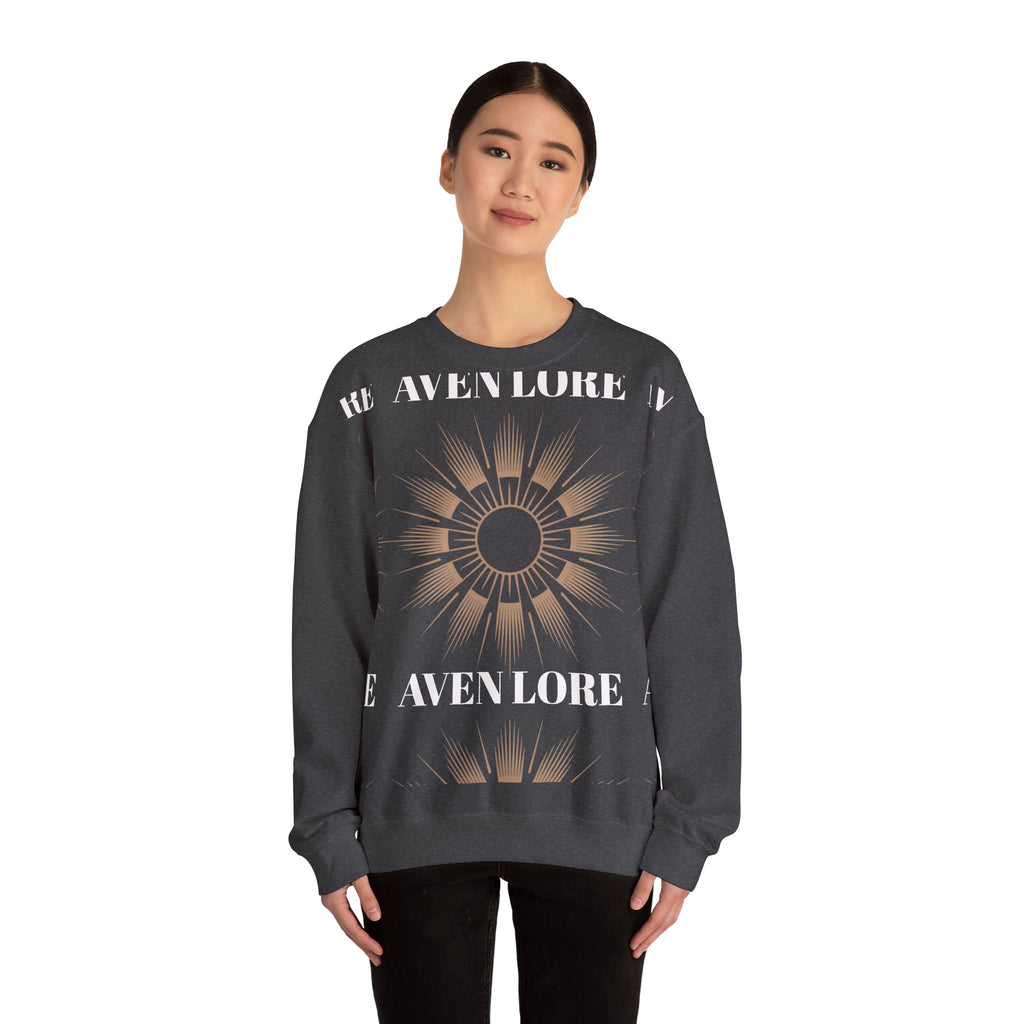 Crewneck Sweatshirt — Aven Lore Sunburst Logo Crewneck
