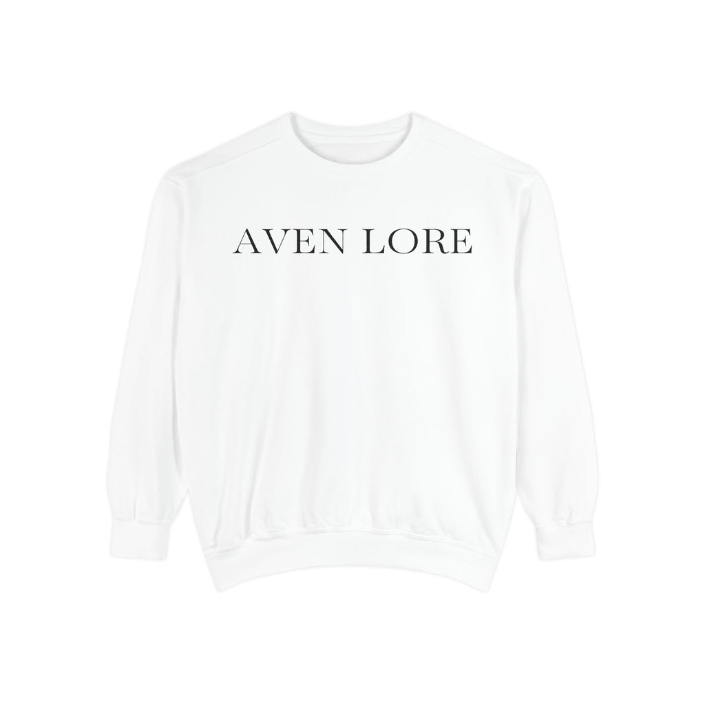 Aven Lore Floral Logo Sweatshirt