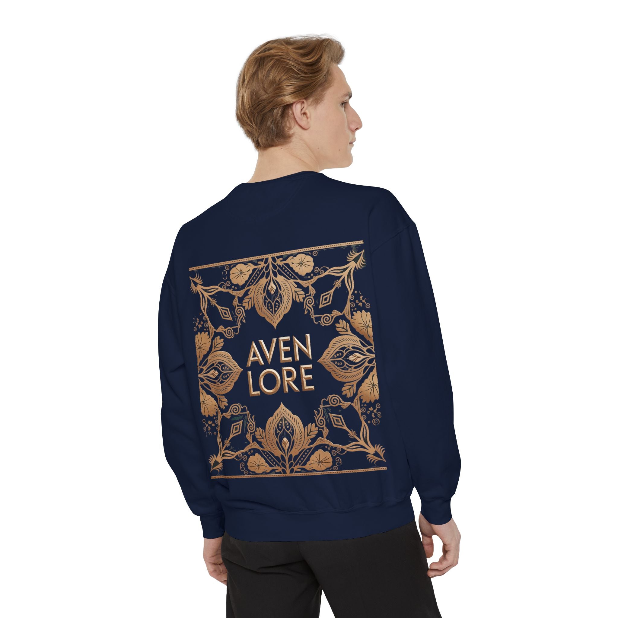 Aven Lore Floral Logo Sweatshirt
