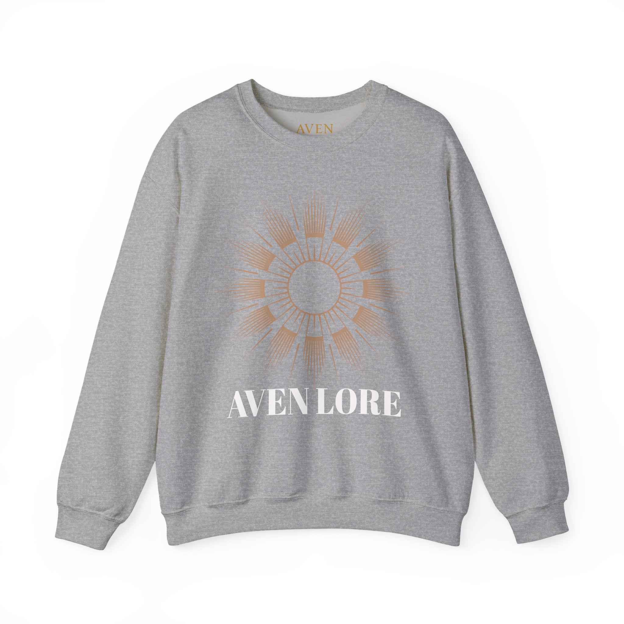 Crewneck Sweatshirt — Aven Lore Sunburst Logo Crewneck