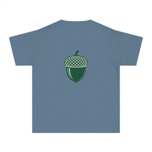 Youth Acorn Graphic Tee — Aven Lore Chest Logo