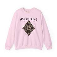 Aven Lore Crewneck Sweatshirt — Mystical Eye Graphic Pullover