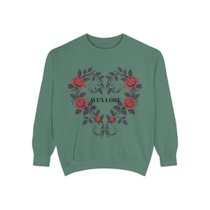 Aven Lore Rose Heart Sweatshirt