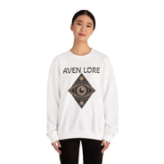 Aven Lore Crewneck Sweatshirt — Mystical Eye Graphic Pullover
