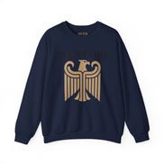 Aven Lore Crewneck Sweatshirt — Vintage Gold Eagle Graphic