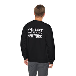 Crewneck Sweatshirt — Aven Lore New York Coordinates Crew