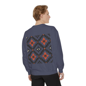 Aven Lore Heritage Geometric Pattern Sweatshirt
