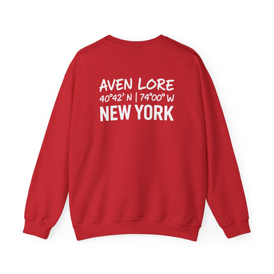 Crewneck Sweatshirt — Aven Lore New York Coordinates Crew