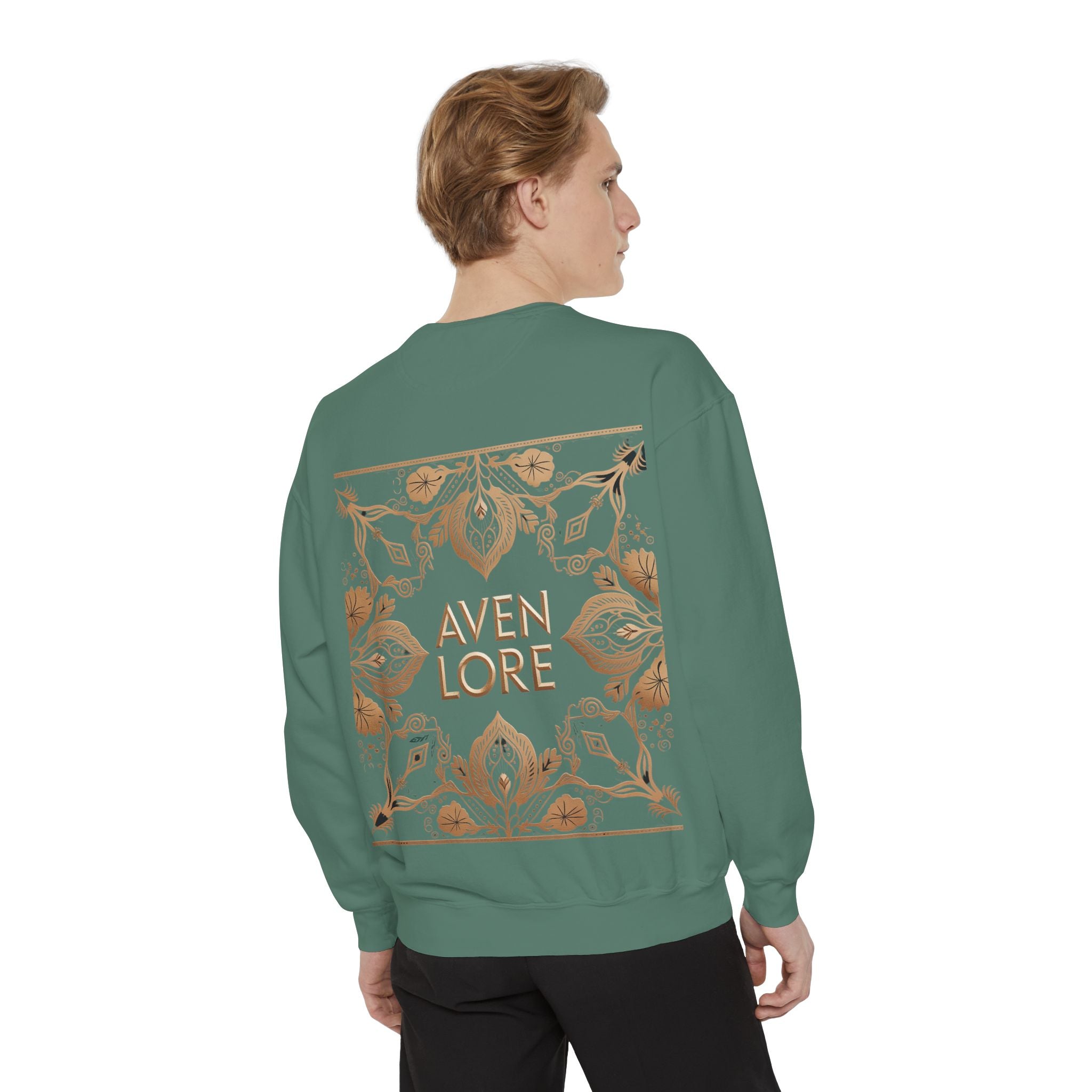 Aven Lore Floral Logo Sweatshirt