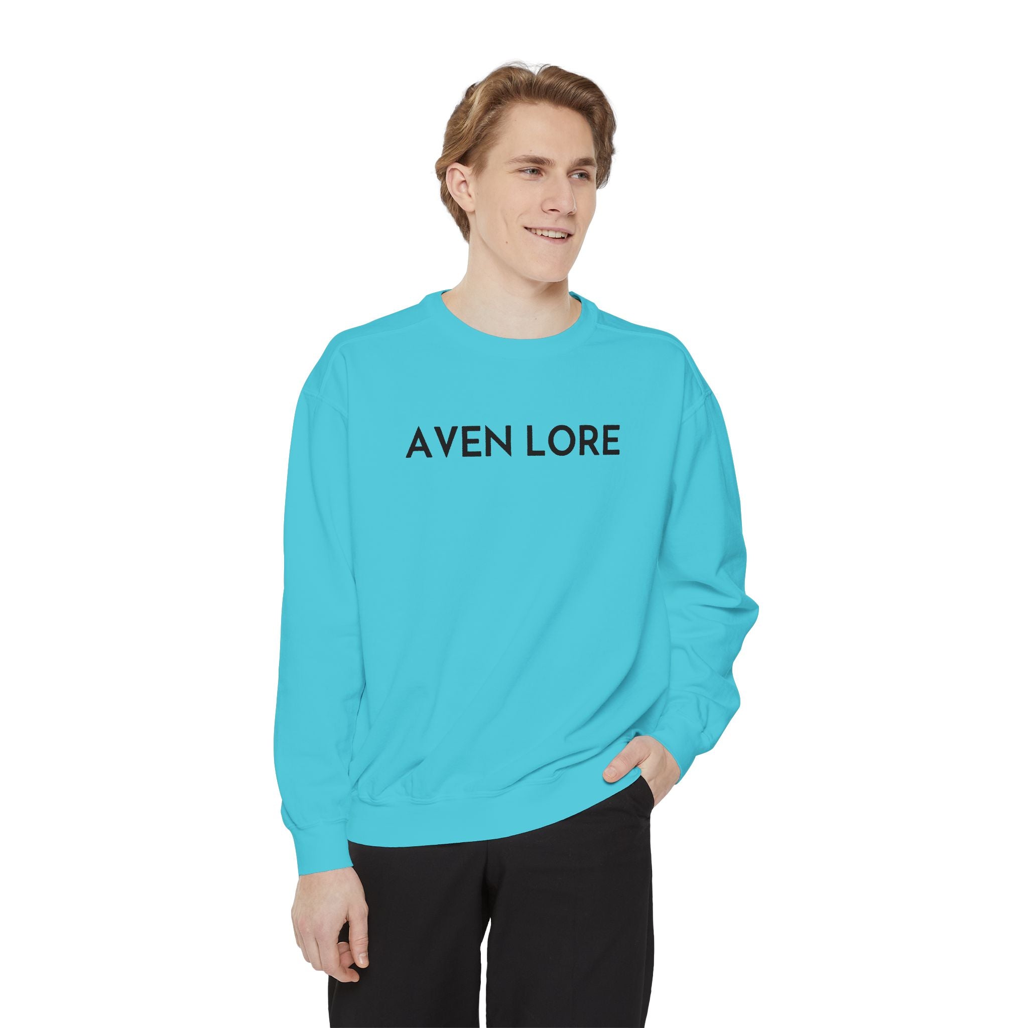 Americano Coffee Sweatshirt — 'Aven Lore' Cozy Barista Crewneck