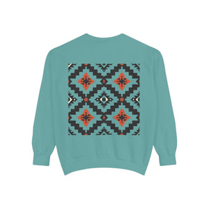 Aven Lore Heritage Geometric Pattern Sweatshirt