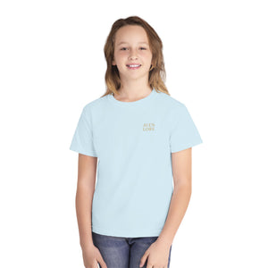 Youth Acorn Graphic Tee — Aven Lore Chest Logo