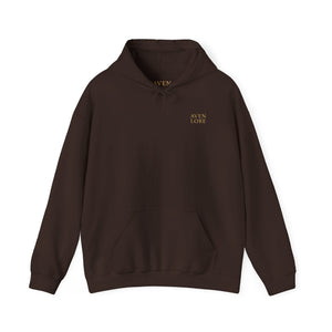 Celtic Knot Ivy Hoodie — Floral Interlace Graphic Hooded Sweatshirt