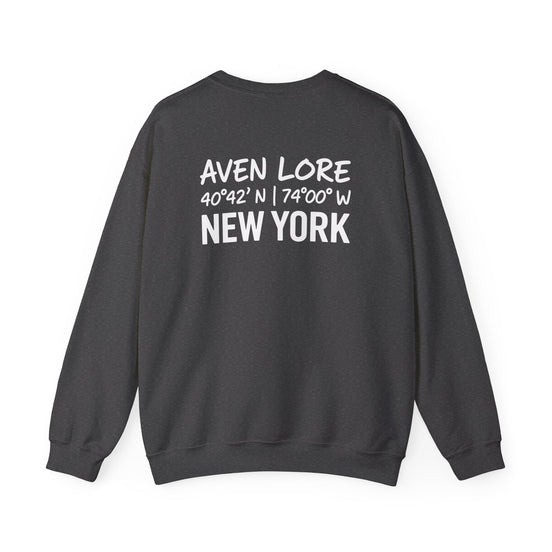 Crewneck Sweatshirt — Aven Lore New York Coordinates Crew