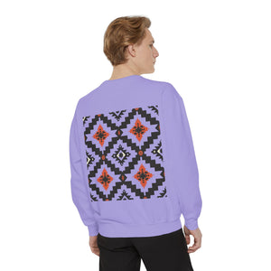 Aven Lore Heritage Geometric Pattern Sweatshirt