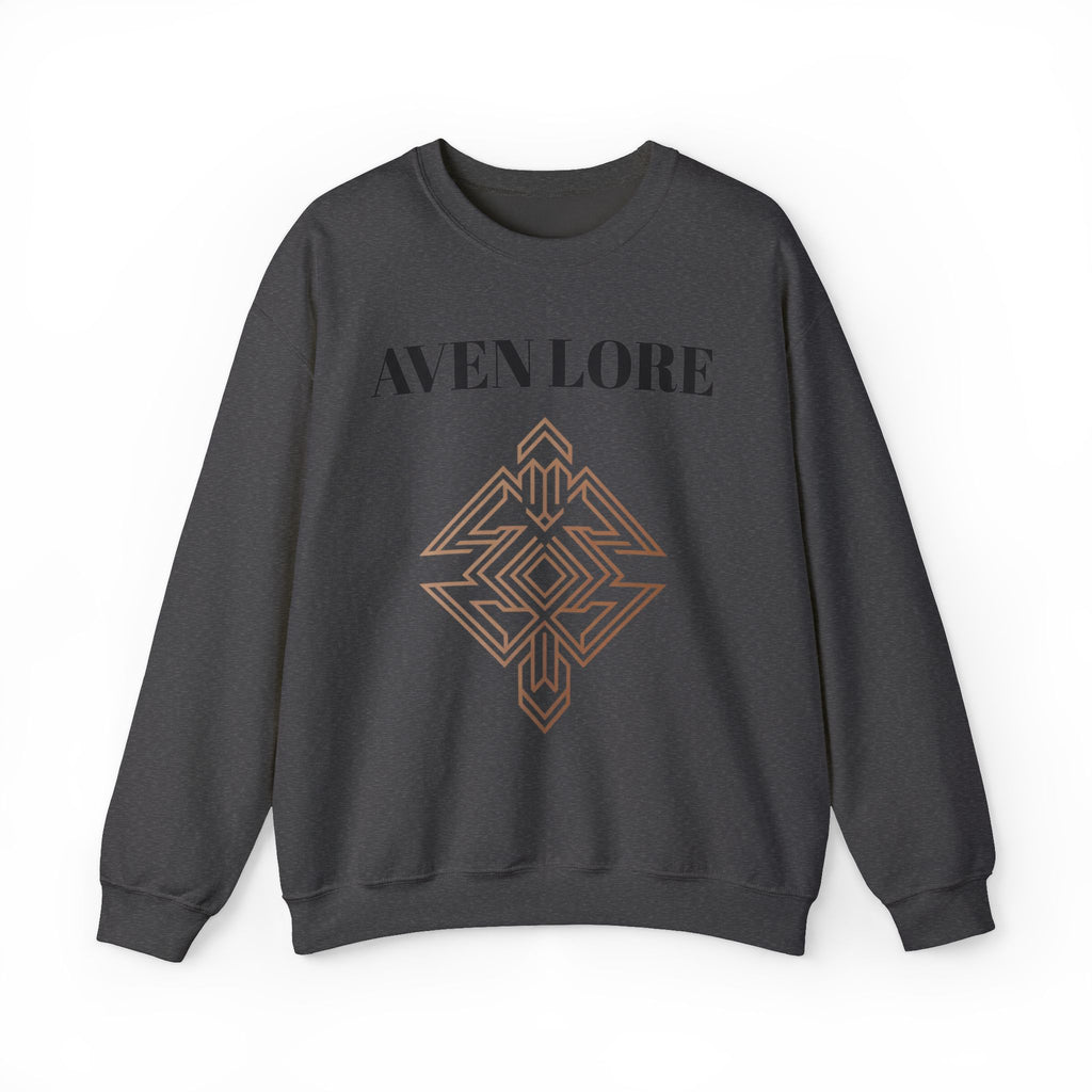 Crewneck Sweatshirt — Aven Lore Geometric Logo Pullover