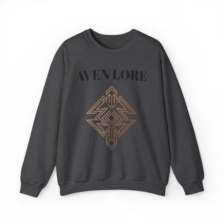 Crewneck Sweatshirt — Aven Lore Geometric Logo Pullover
