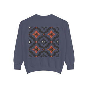 Aven Lore Heritage Geometric Pattern Sweatshirt