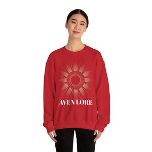 Crewneck Sweatshirt — Aven Lore Sunburst Logo Crewneck
