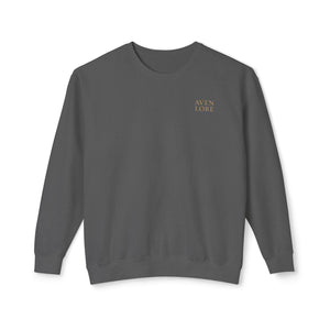 Sculpture Collage Crewneck Sweatshirt — Minimal Art Bust Graphic