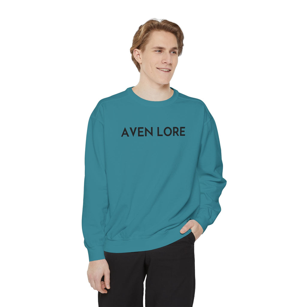 Americano Coffee Sweatshirt — 'Aven Lore' Cozy Barista Crewneck