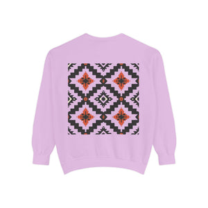 Aven Lore Heritage Geometric Pattern Sweatshirt