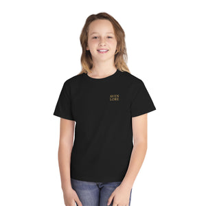 Youth Acorn Graphic Tee — Aven Lore Chest Logo