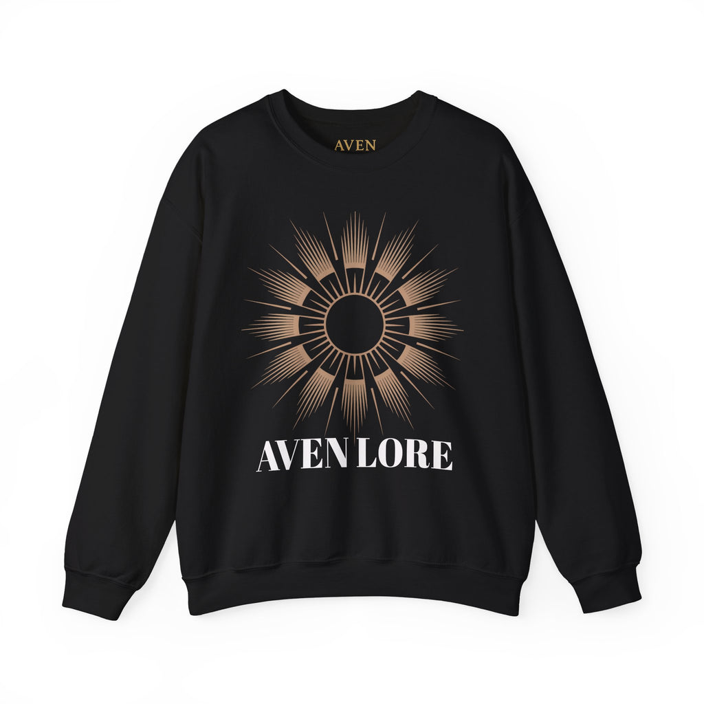 Crewneck Sweatshirt — Aven Lore Sunburst Logo Crewneck