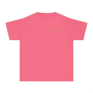 Youth Acorn Graphic Tee — Aven Lore Chest Logo