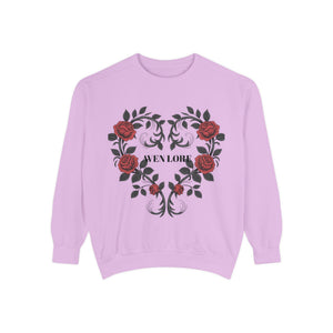 Aven Lore Rose Heart Sweatshirt