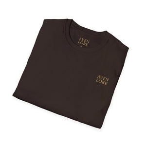 Floral Crest T-Shirt — Vintage Rose Back Print
