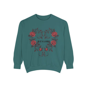Aven Lore Rose Heart Sweatshirt