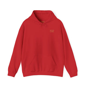 Celtic Knot Ivy Hoodie — Floral Interlace Graphic Hooded Sweatshirt