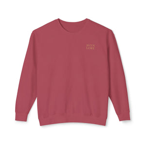 Sculpture Collage Crewneck Sweatshirt — Minimal Art Bust Graphic
