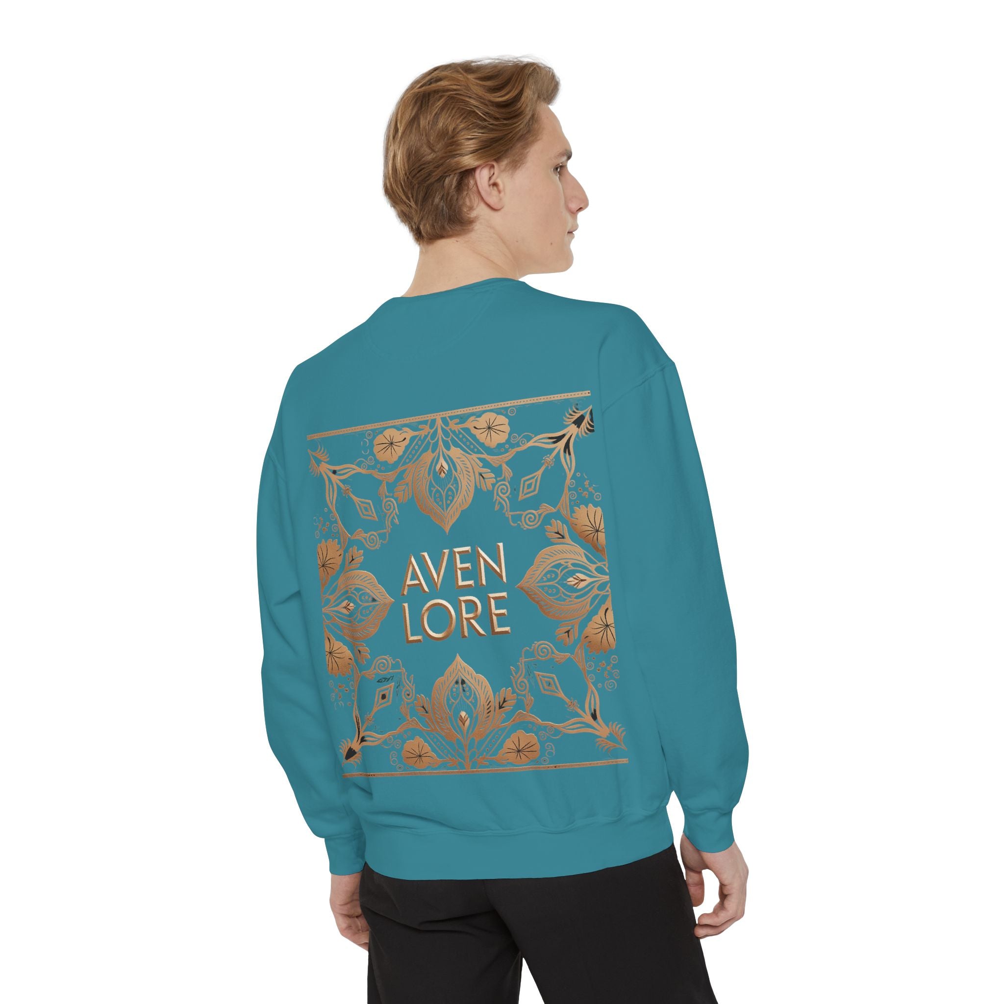 Aven Lore Floral Logo Sweatshirt