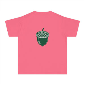 Youth Acorn Graphic Tee — Aven Lore Chest Logo