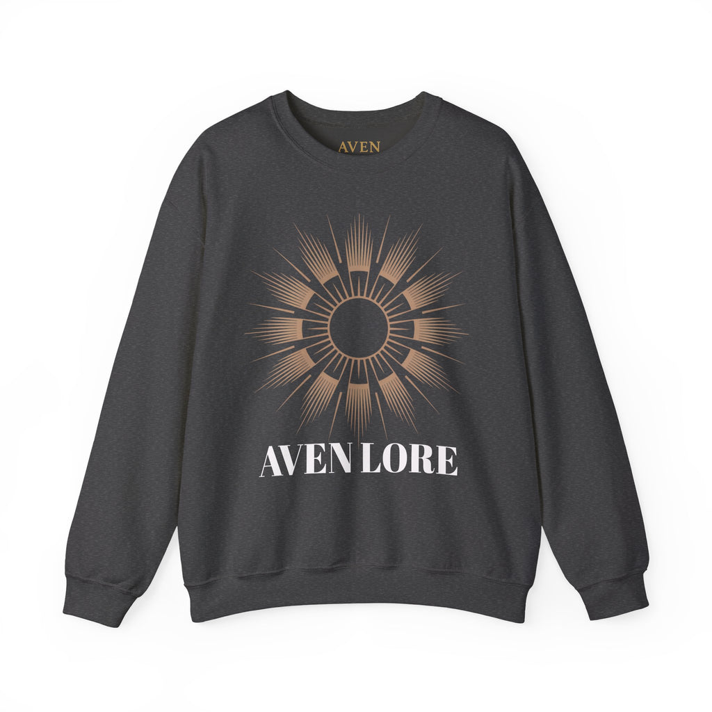 Crewneck Sweatshirt — Aven Lore Sunburst Logo Crewneck