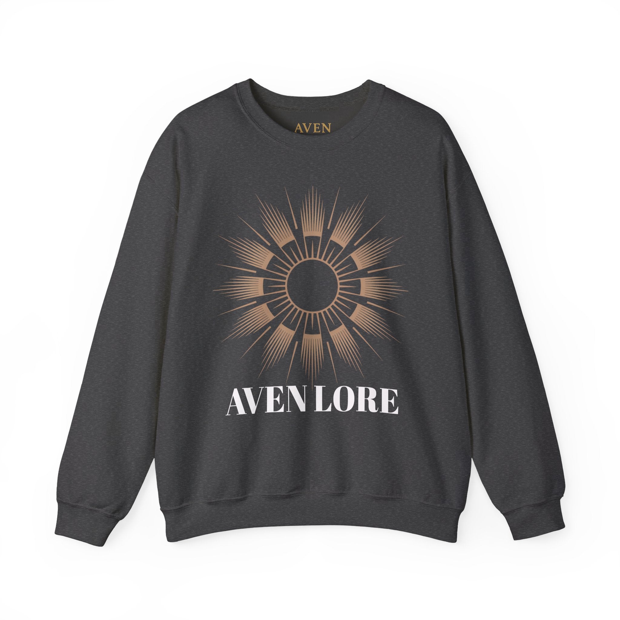 Crewneck Sweatshirt — Aven Lore Sunburst Logo Crewneck