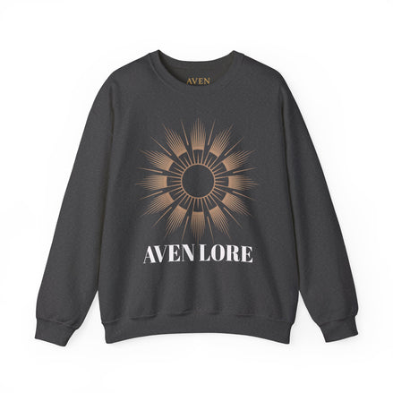 Crewneck Sweatshirt — Aven Lore Sunburst Logo Crewneck