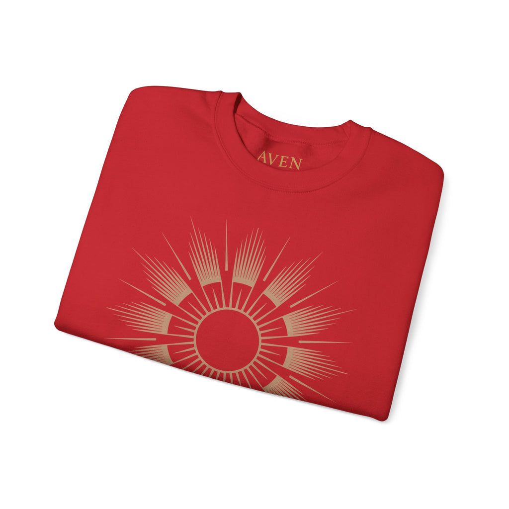 Crewneck Sweatshirt — Aven Lore Sunburst Logo Crewneck