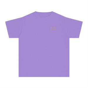 Youth Acorn Graphic Tee — Aven Lore Chest Logo