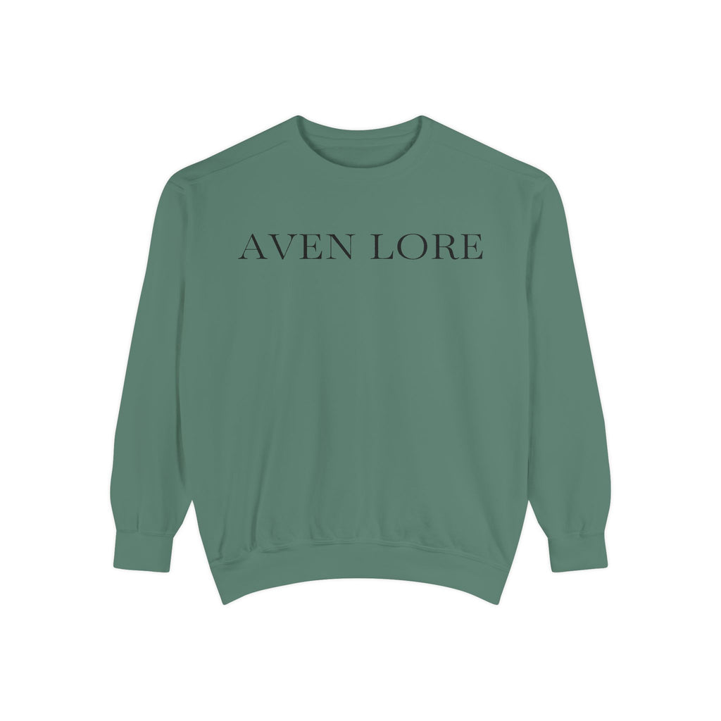 Aven Lore Floral Logo Sweatshirt