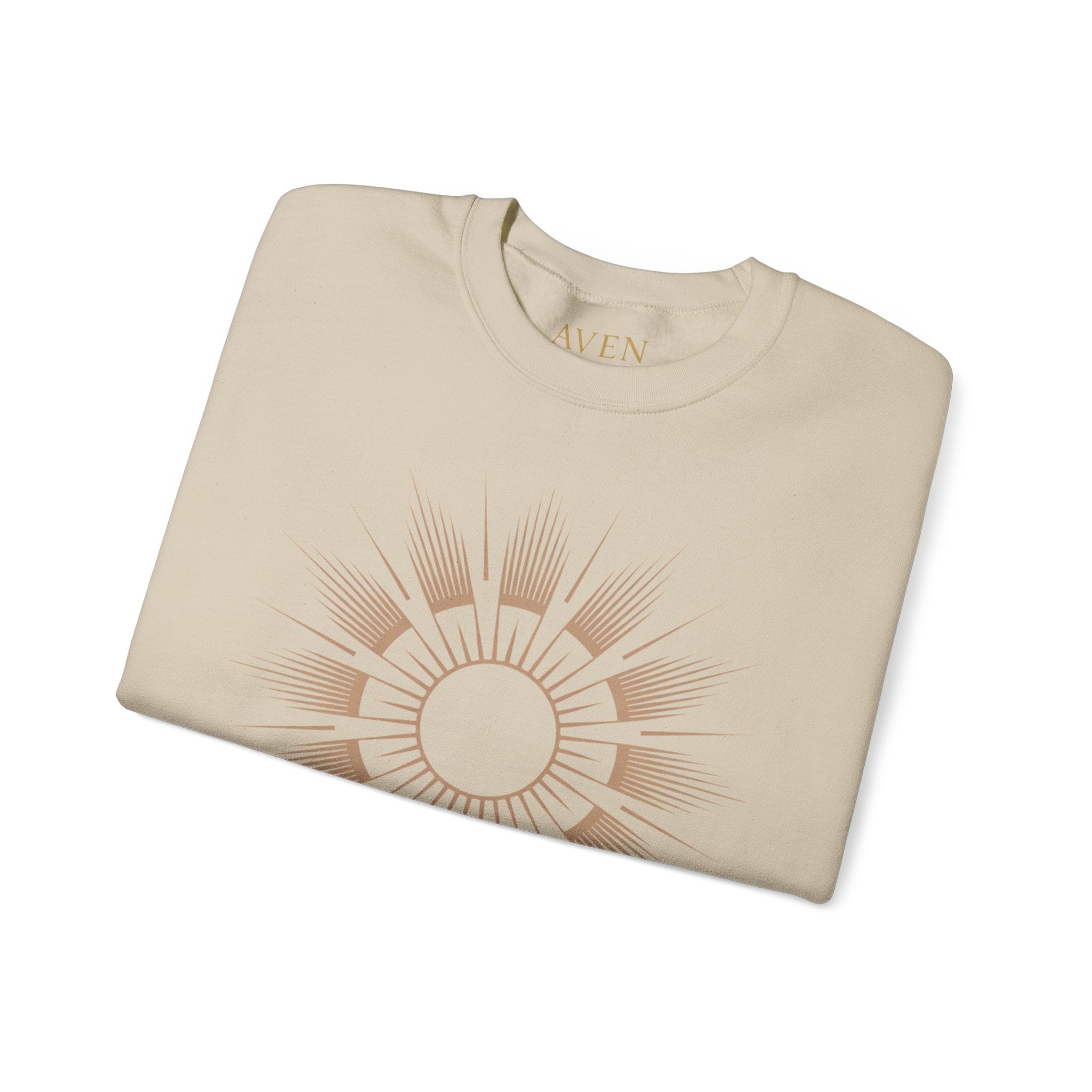 Crewneck Sweatshirt — Aven Lore Sunburst Logo Crewneck