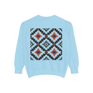Aven Lore Heritage Geometric Pattern Sweatshirt