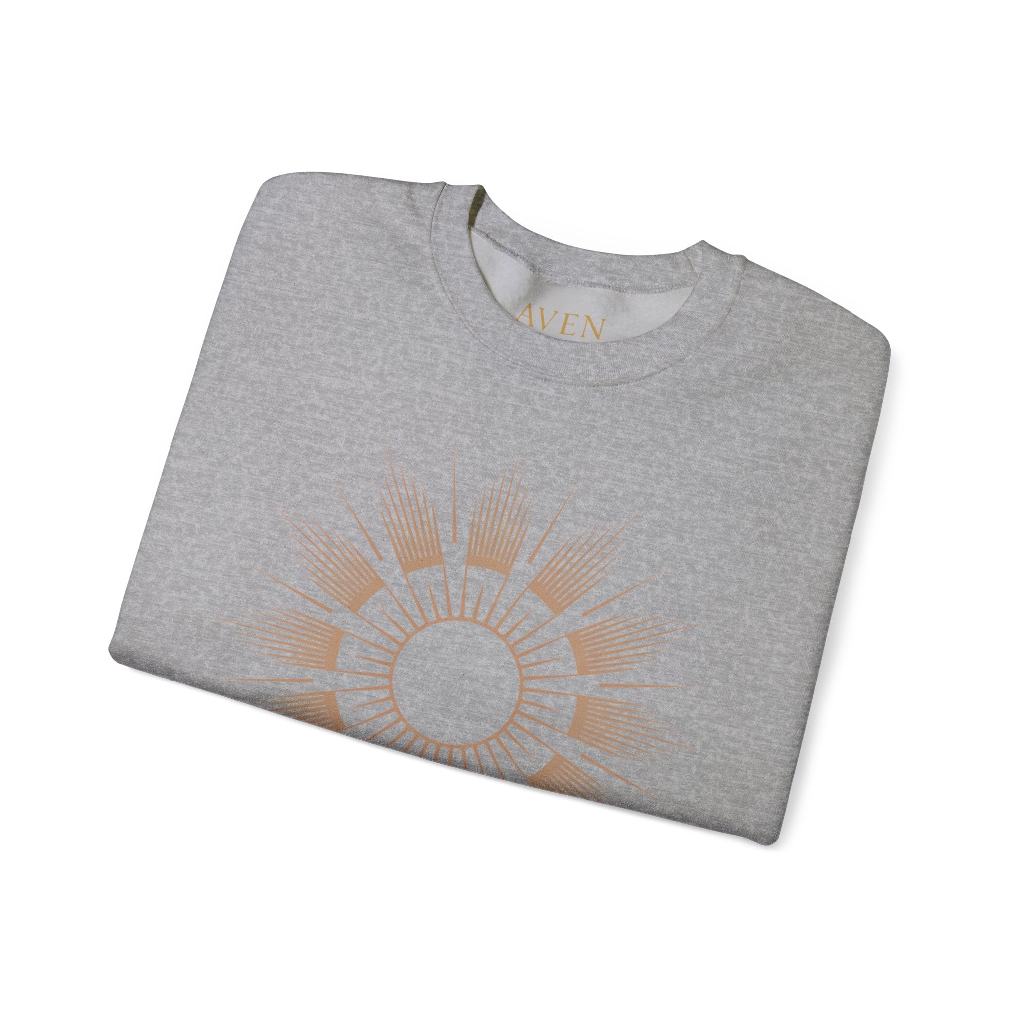 Crewneck Sweatshirt — Aven Lore Sunburst Logo Crewneck