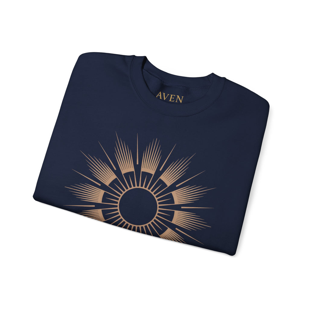 Crewneck Sweatshirt — Aven Lore Sunburst Logo Crewneck