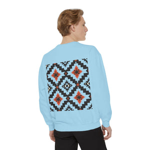 Aven Lore Heritage Geometric Pattern Sweatshirt