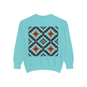 Aven Lore Heritage Geometric Pattern Sweatshirt
