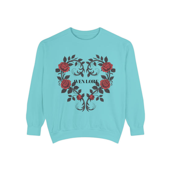 Aven Lore Rose Heart Sweatshirt